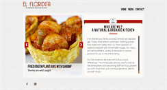 Desktop Screenshot of elfloriditaseafoodrestaurant.com