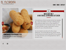 Tablet Screenshot of elfloriditaseafoodrestaurant.com
